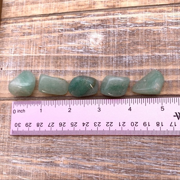 Green Avernitine - Two Tumbled Stones - Picture 3 of 3